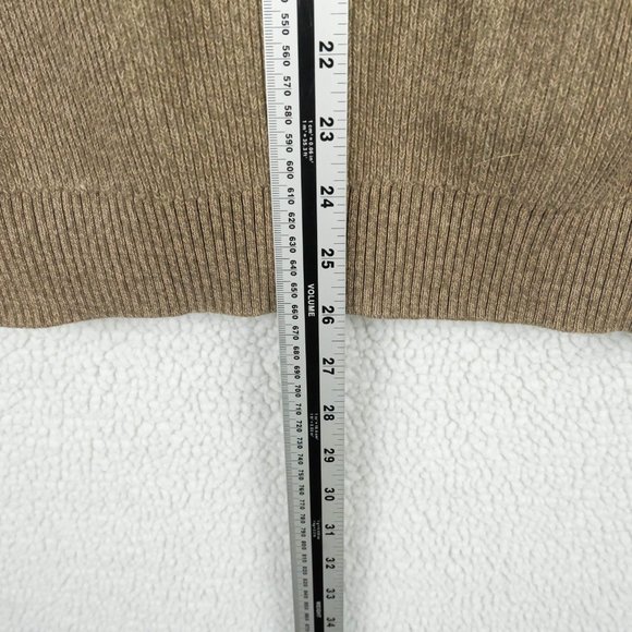 Blue Willis Denmark Sweater Womens Large Beige Striped Crew Oversized Ribbed - Picture 6 of 9